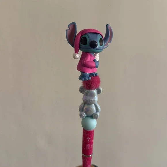 ✨✨SOLD✨✨Stitch in PJs Disney Handcrafted Pen - Picture 1 of 5
